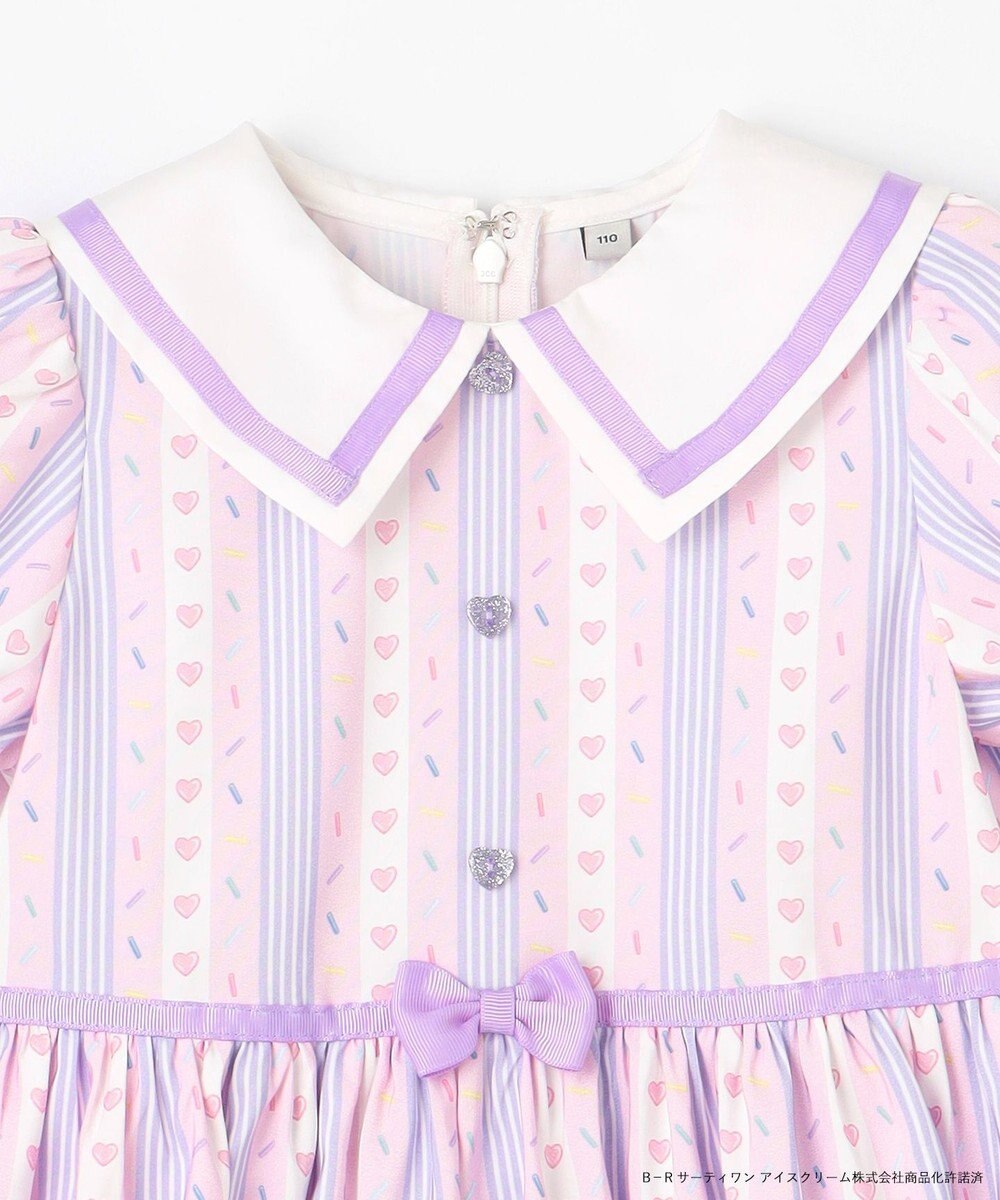 ANY KIDS 【any FAM×サーティワン アイスクリーム】ストライプ ワンピース 