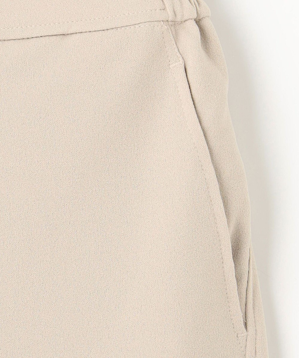 ANY L 【ウエストゴム】カットジョーゼットタイトスカート 