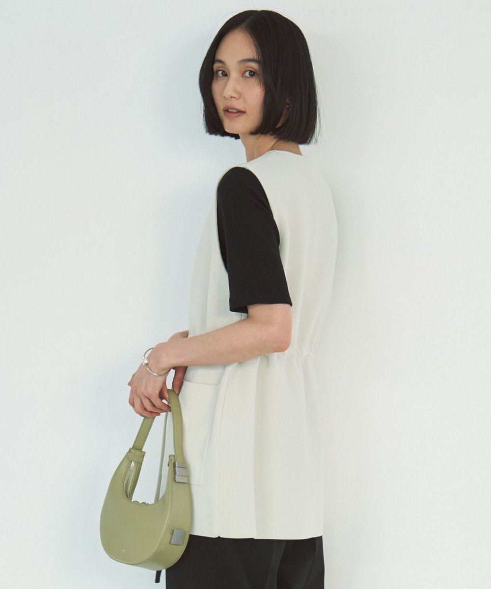 UNFILO フォルムニットジレ 