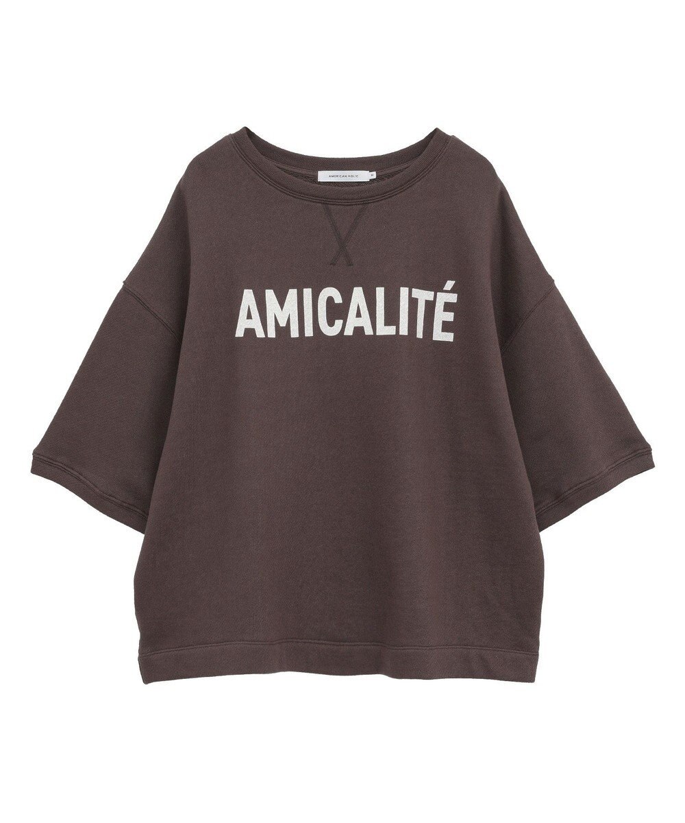 AMERICAN HOLIC アソートロゴルーズドルマンプルオーバー 