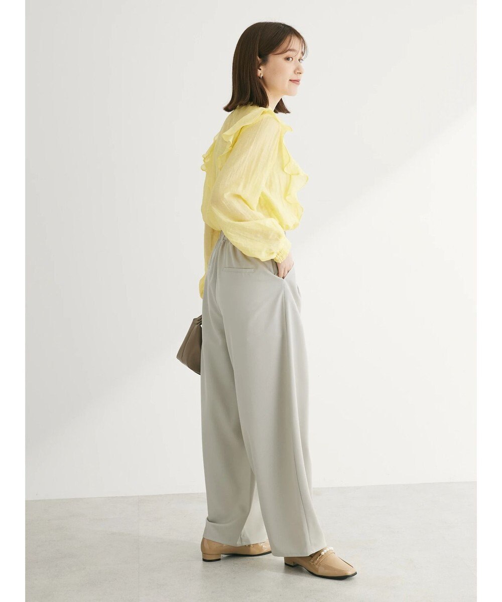 Green Parks フリルブラウス 