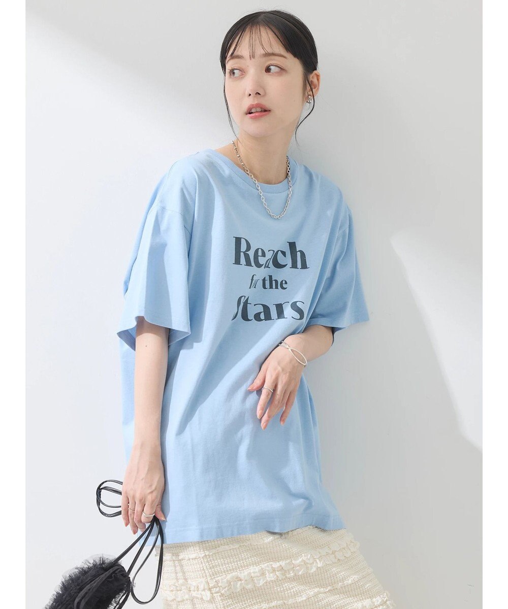 earth music&ecology アソートロゴプリントＴ 