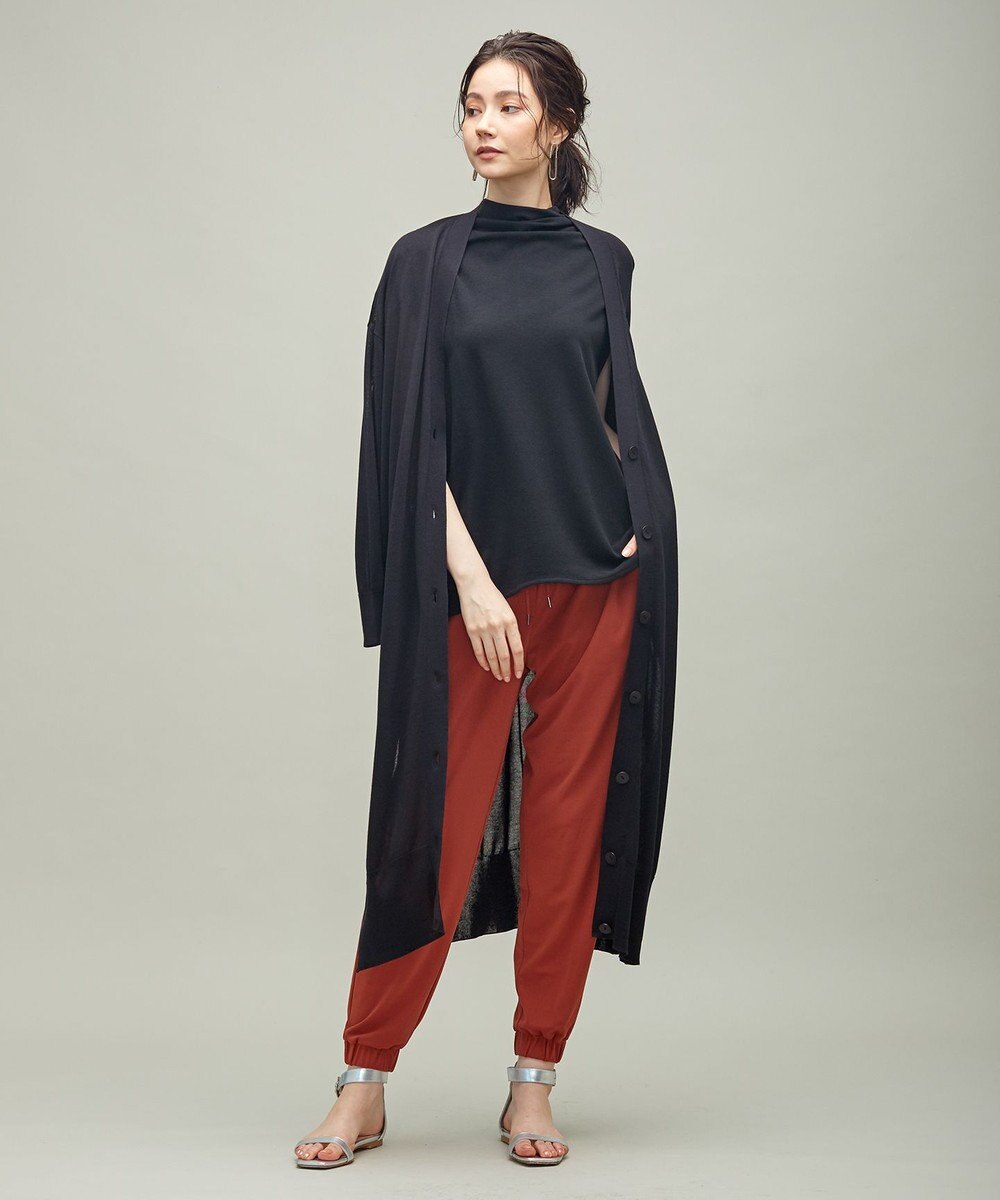 ICB L 【マガジン掲載】Stiffen ロング カーディガン（番号CH62） 