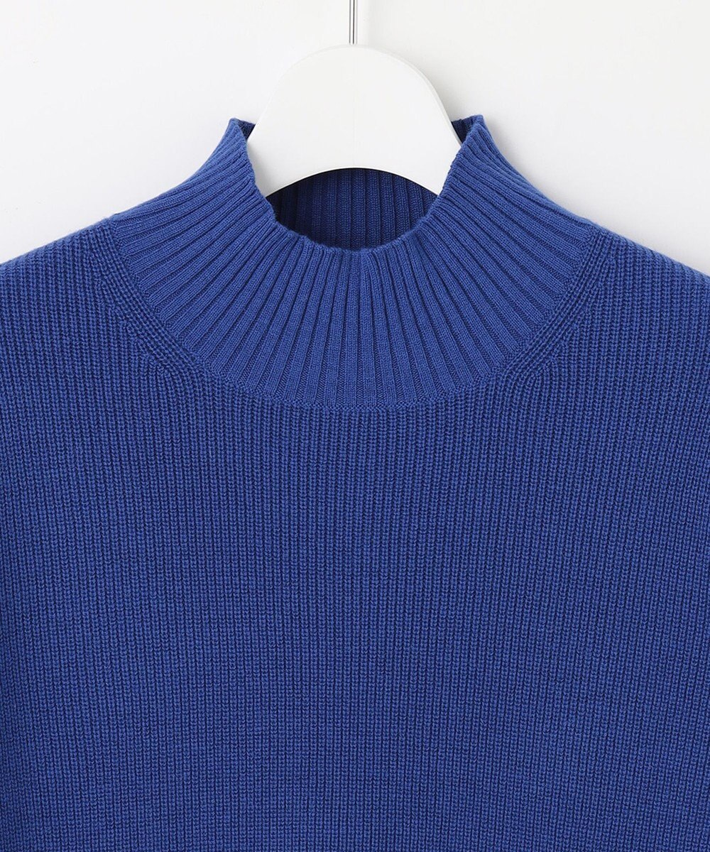J.PRESS LADIES 【洗える】SEMI WORSTED ハイネック ニット 