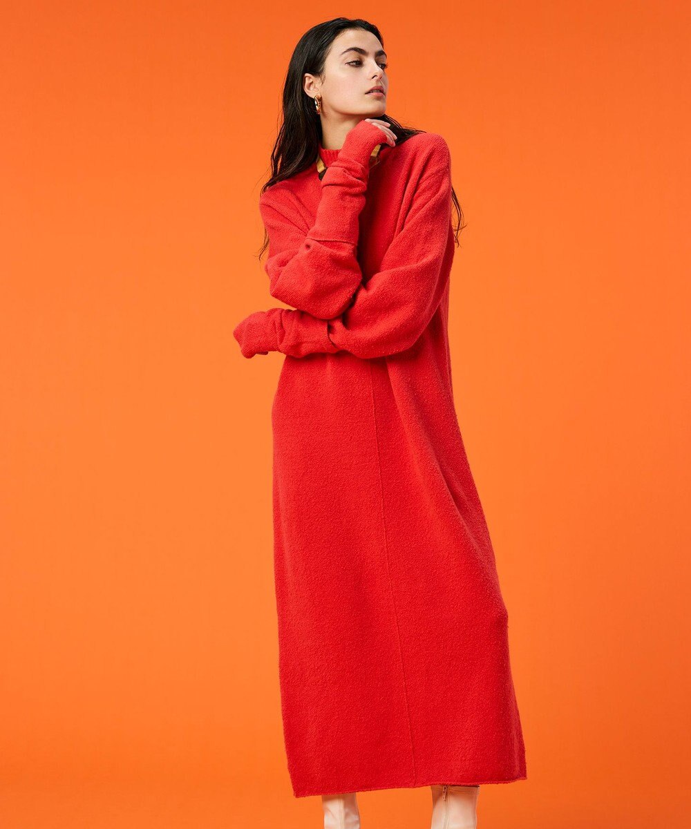 BEIGE， 【洗える】BERTAINA /  ロングニットワンピース 