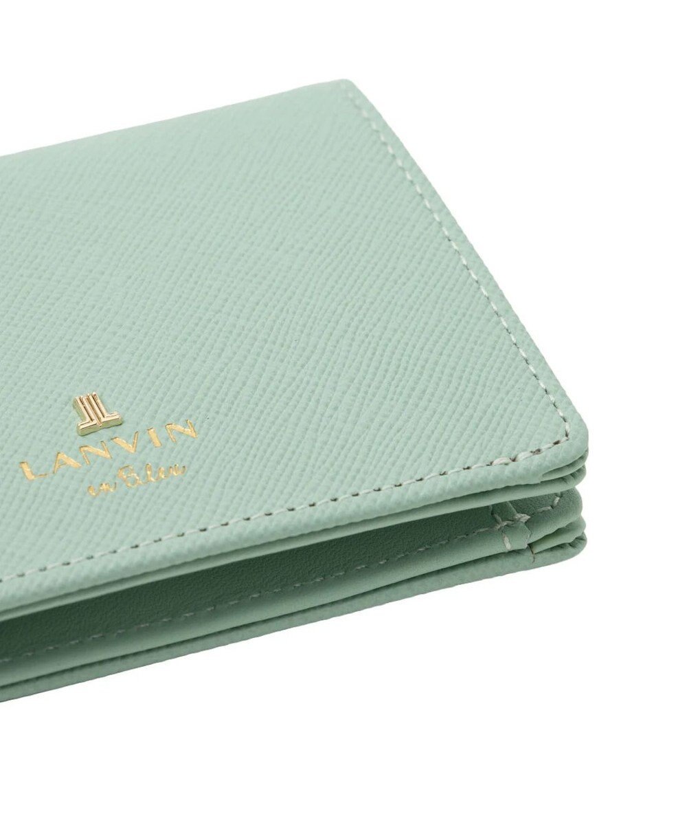LANVIN en Bleu リュクサンブール 二つ折りコンパクト財布 