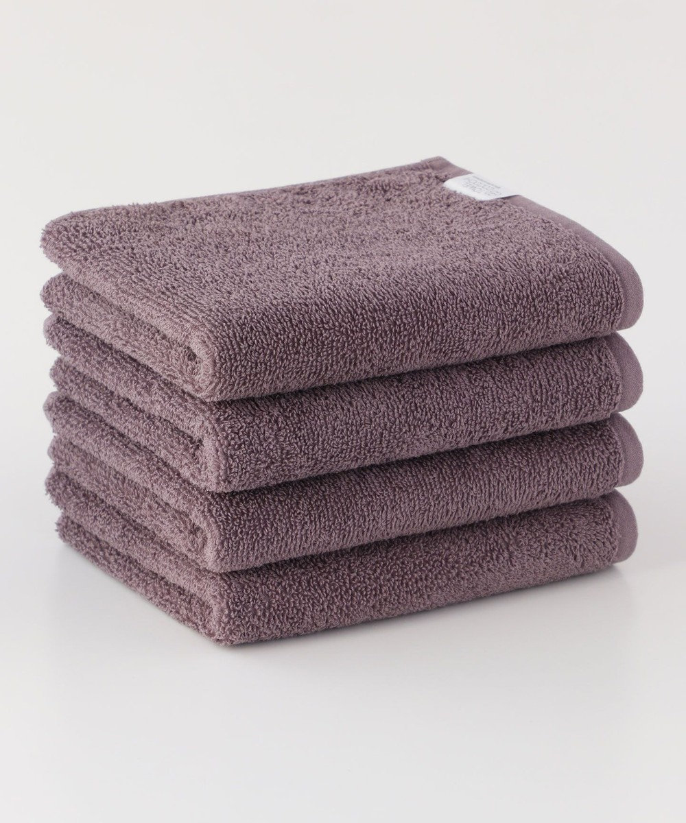 UCHINO 速乾からり フェイスタオル　4枚セット 