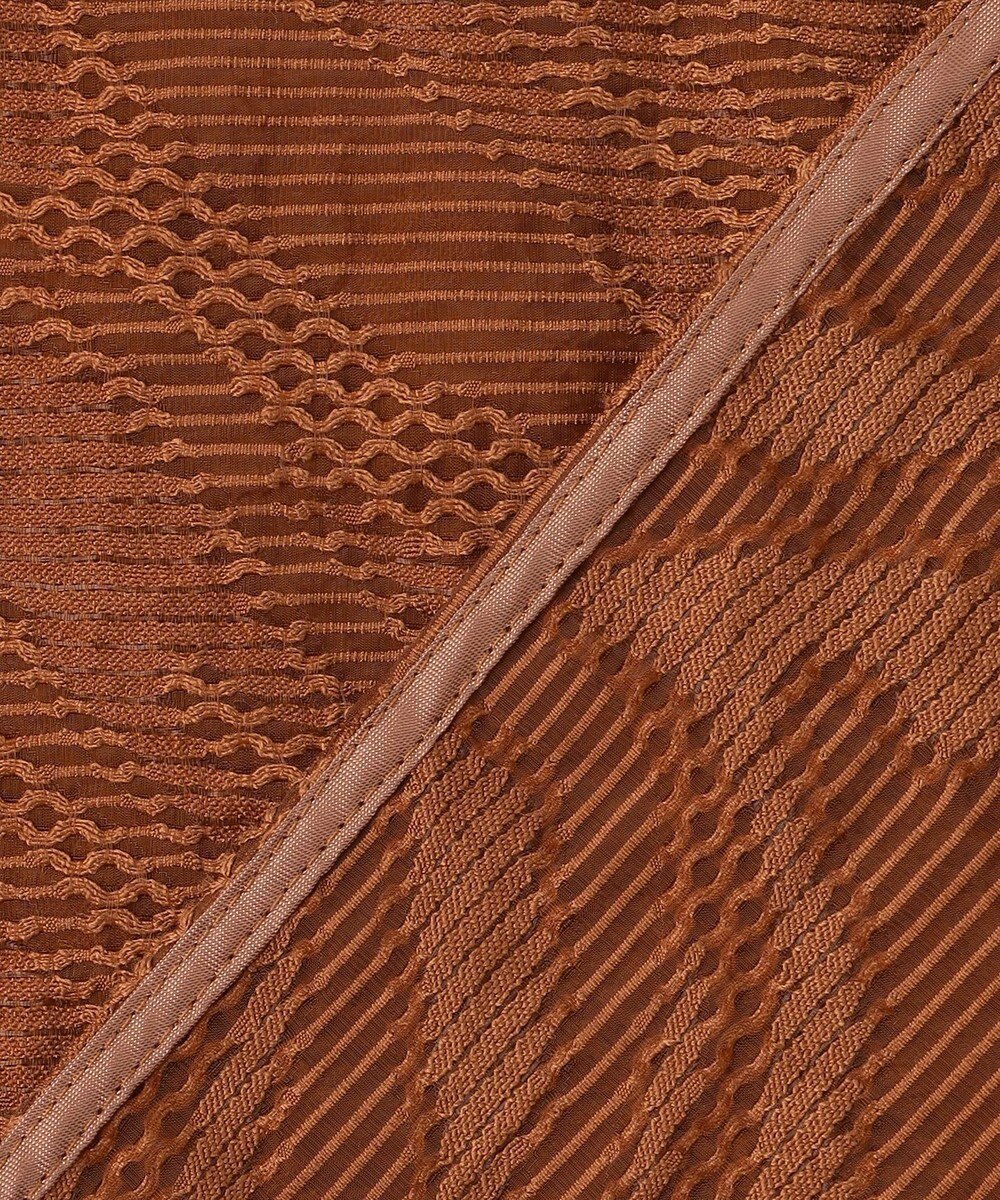 ICB L 【洗える】ゼブラシアーJQ クロップドシャツ 