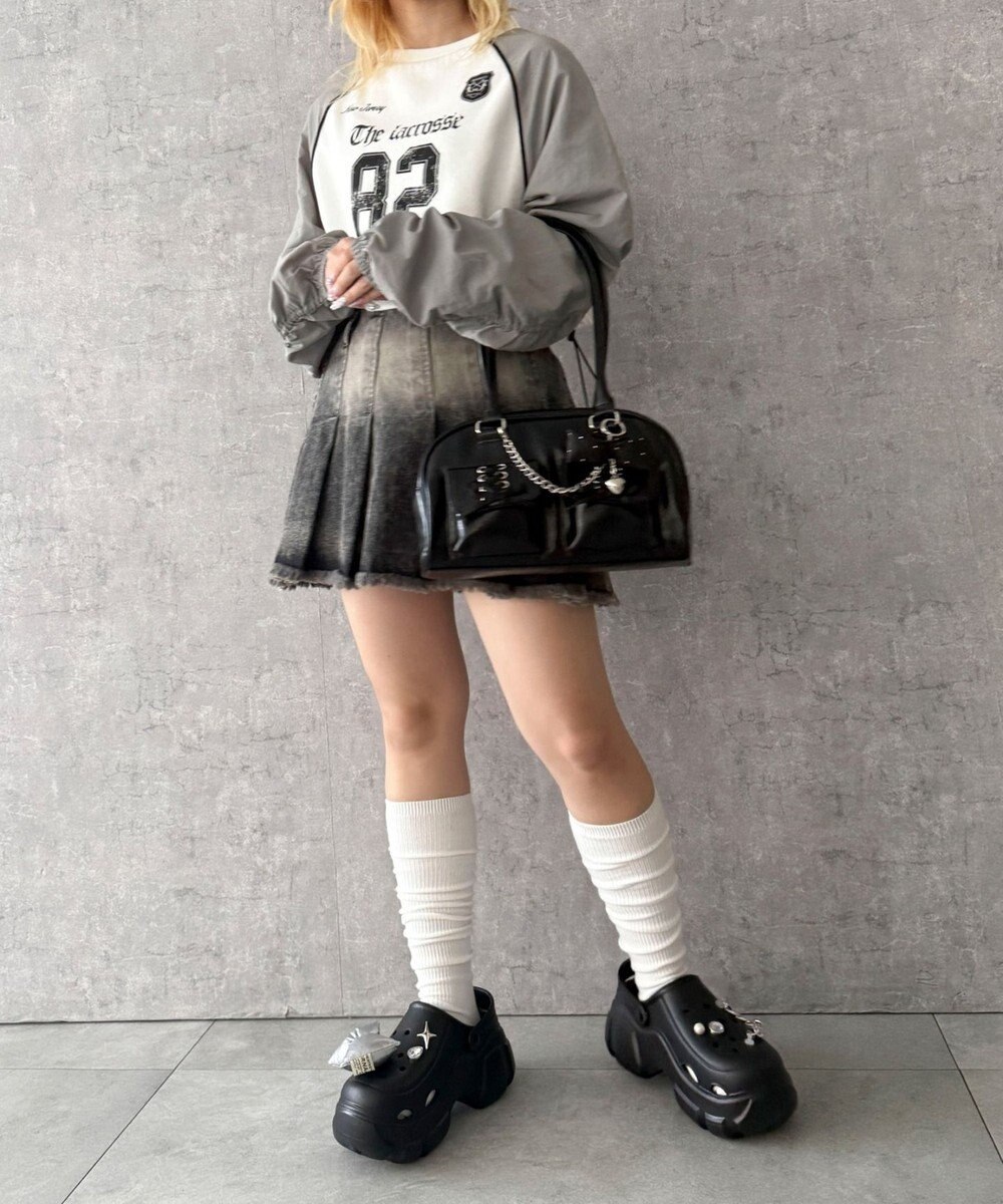 WEGO レースアップボストンバッグ 