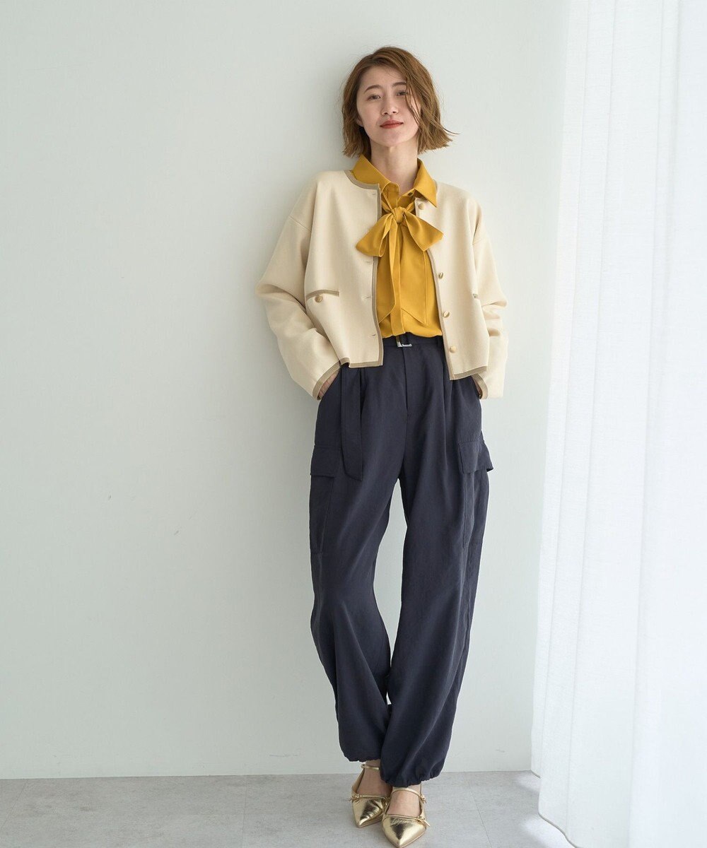 YECCA VECCA ベルテッドカーゴパンツ 