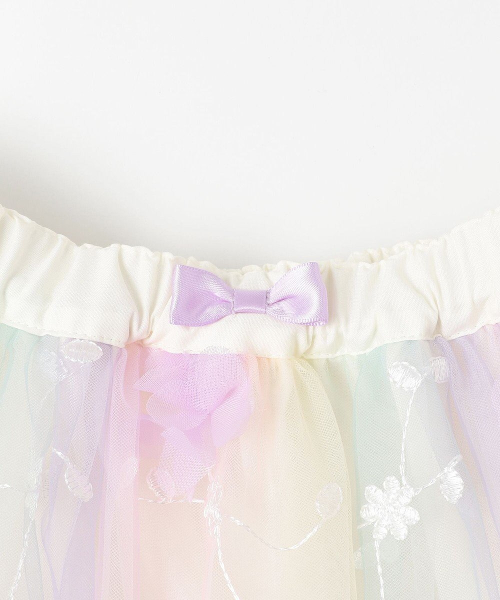 ANY KIDS 立体フラワー チュール スカート 