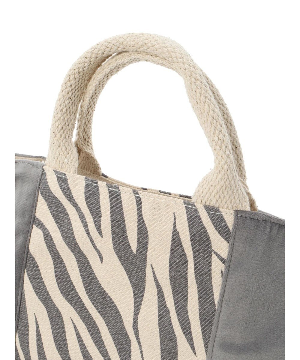 Green Parks ・ｓｏｆｉ　ベロアアニマルプリントトートバッグ 