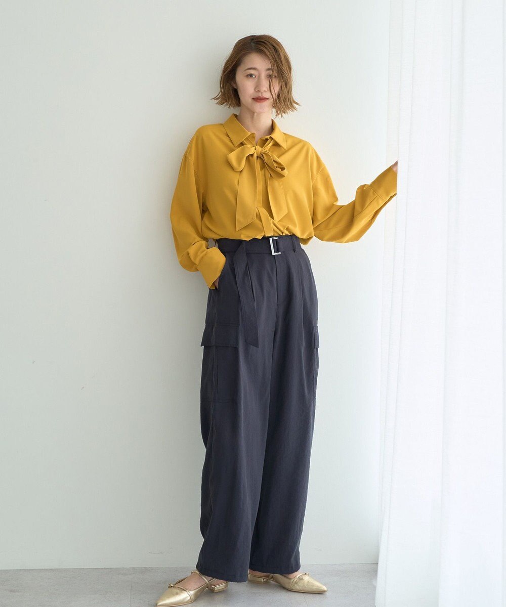 YECCA VECCA ベルテッドカーゴパンツ 