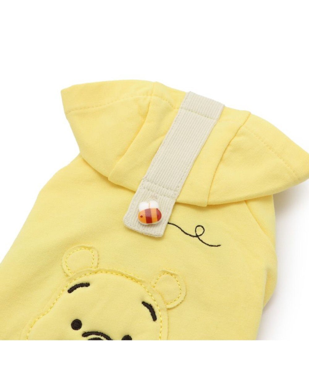 PET PARADISE 犬 服 ディズニー くまのプーさん パーカー 【小型犬】 顔 ワッペン 