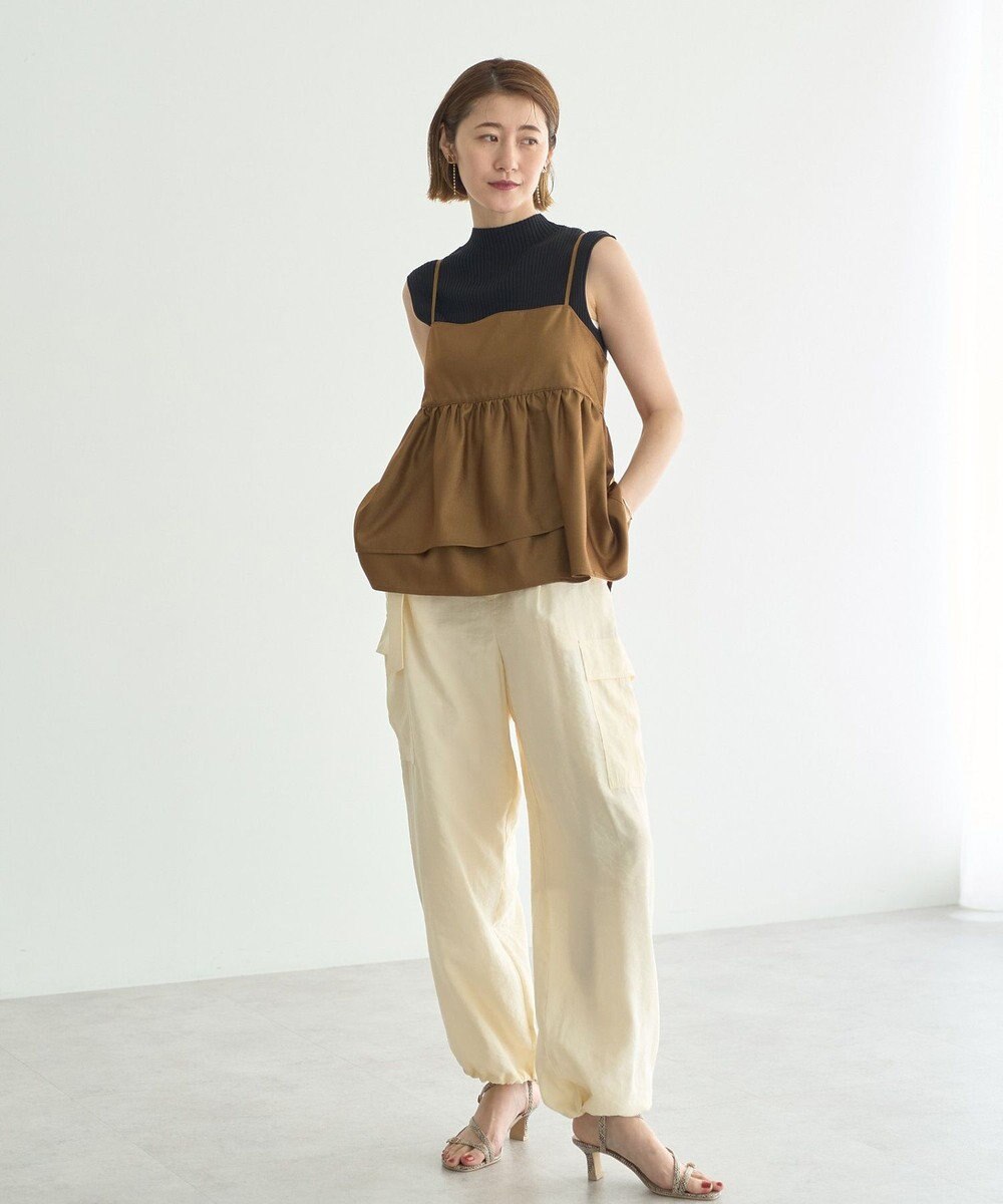 YECCA VECCA ベルテッドカーゴパンツ 