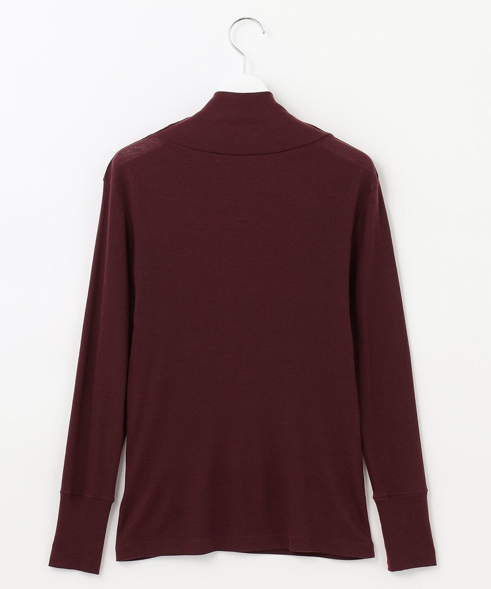 自由区 【XSサイズ～/洗える】ベアテレコ ボトルネック カットソー 