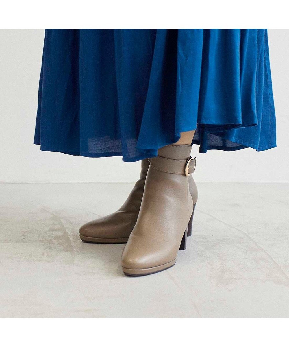 Riz raffinee <Riz raffinee>【2WAY】ベルト付ストームショートブーツ 