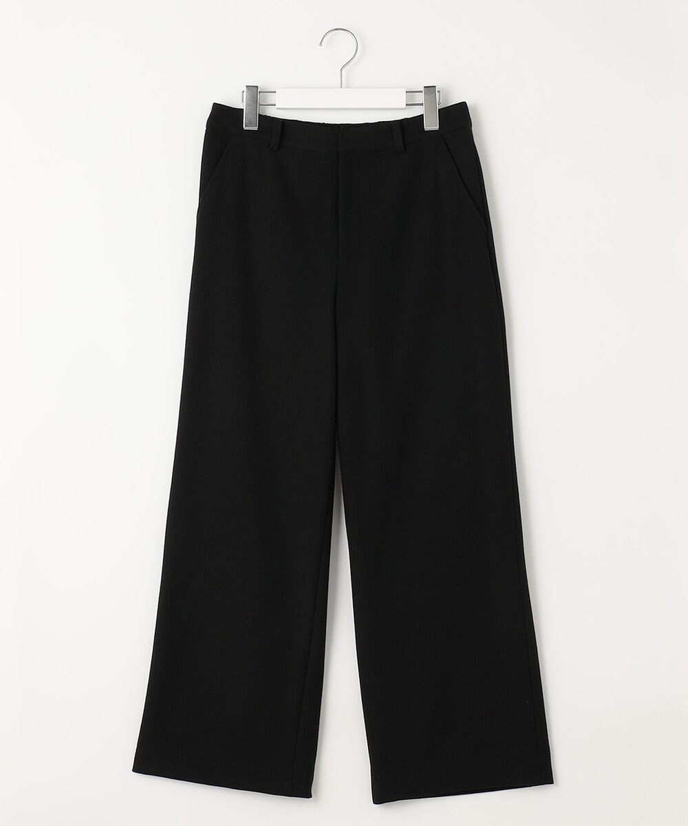 J.PRESS LADIES 【洗える】チェルビック セミワイド パンツ 
