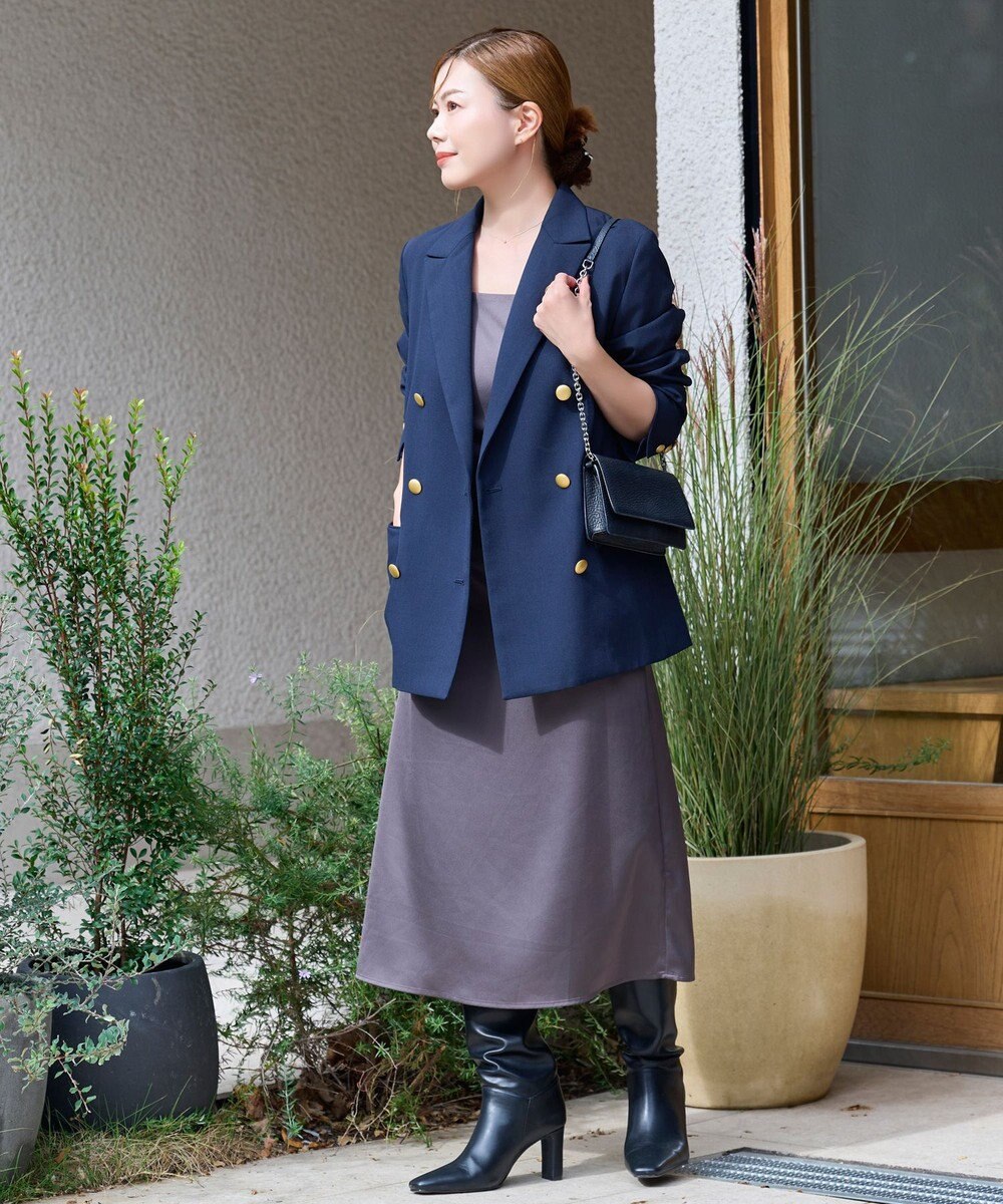 Phoebe 〈オンワード限定セット〉ラッキーホースシューピアス×シャインベゼルセッティングネックレス 