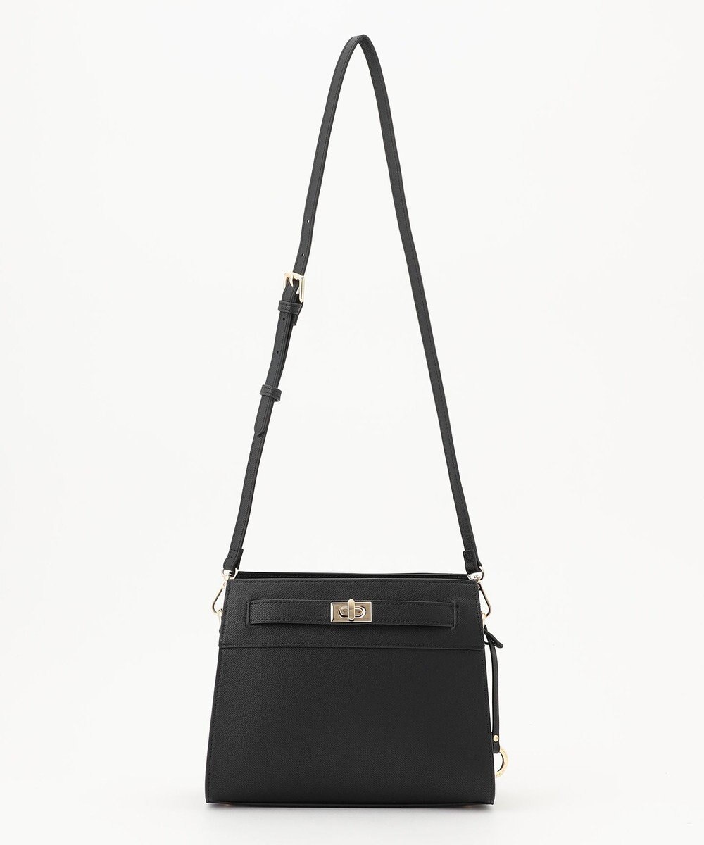 組曲 ベルトデザインスクエアショルダーバッグ 