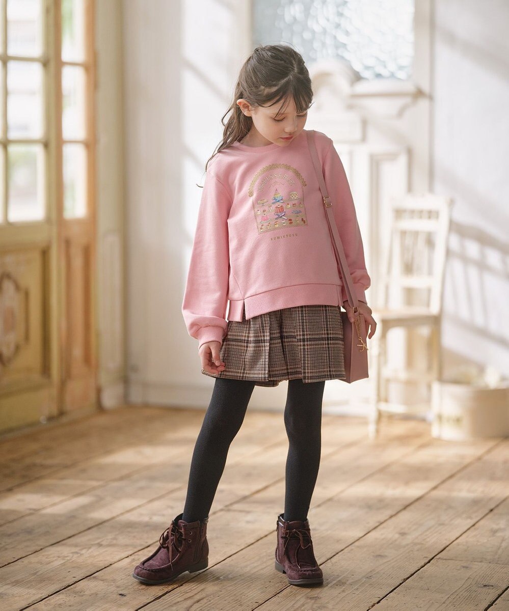 組曲 KIDS 【110-140㎝】レディチェック キュロット 