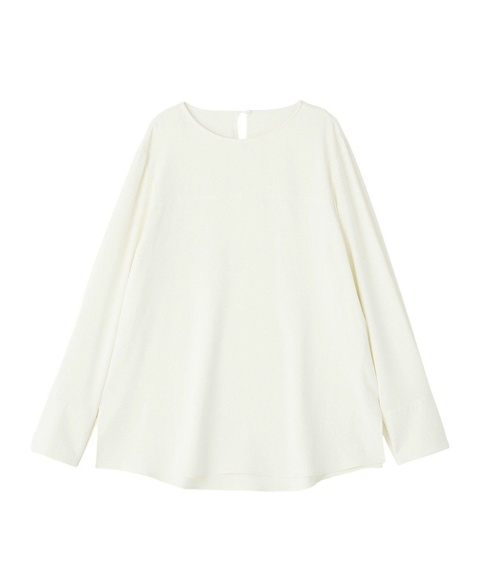 CRAFT STANDARD BOUTIQUE ＜セレモニー＞着脱可能/2WAYフリルカラーブラウス 