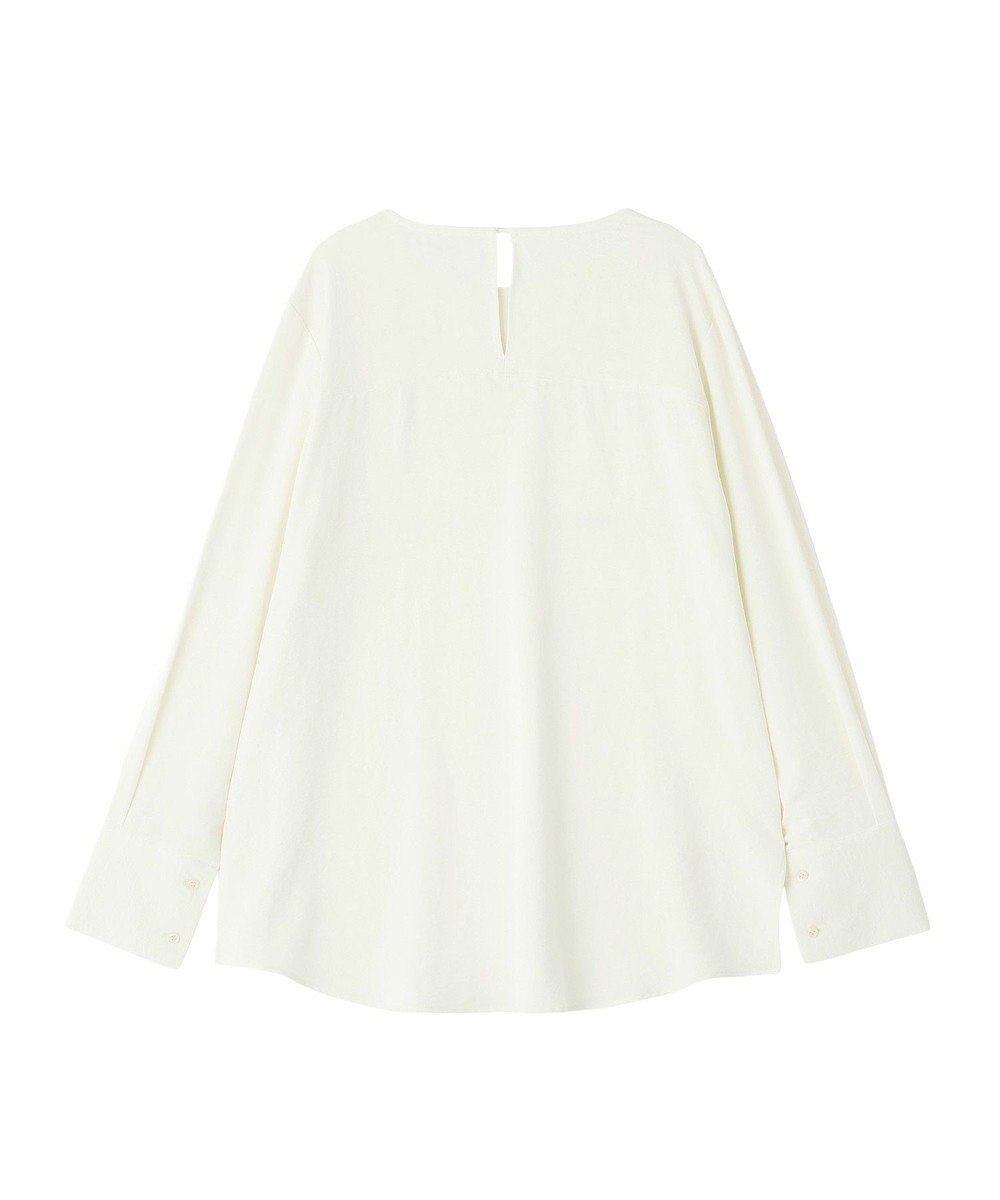 CRAFT STANDARD BOUTIQUE ＜セレモニー＞着脱可能/2WAYフリルカラーブラウス 
