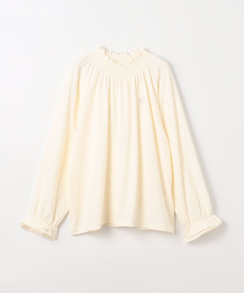 組曲 KIDS 【150-160cm】シャーリング Tシャツ 