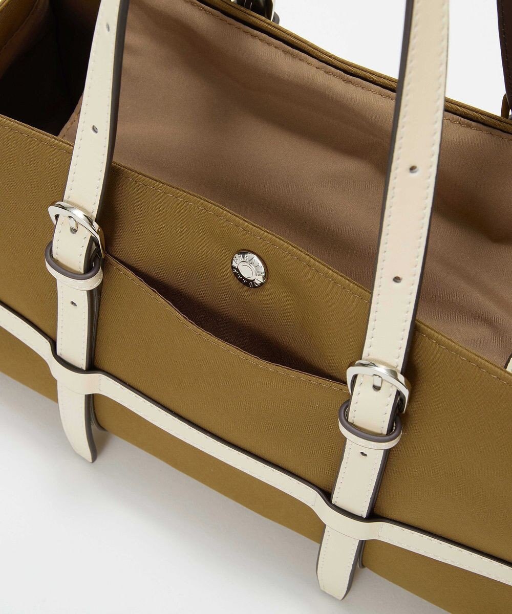 TOPKAPI 【Breath TOPKAPI】FRAME フレーム レザーベルト ワイド ミニ トートバッグ 