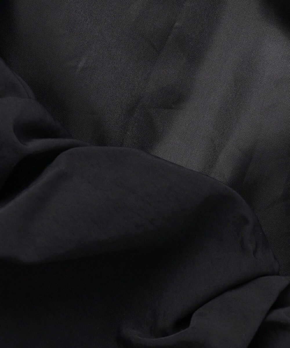 NAVE 【Nave　洗える】ソフトタフタ  スリットスリーブ ブルゾン 