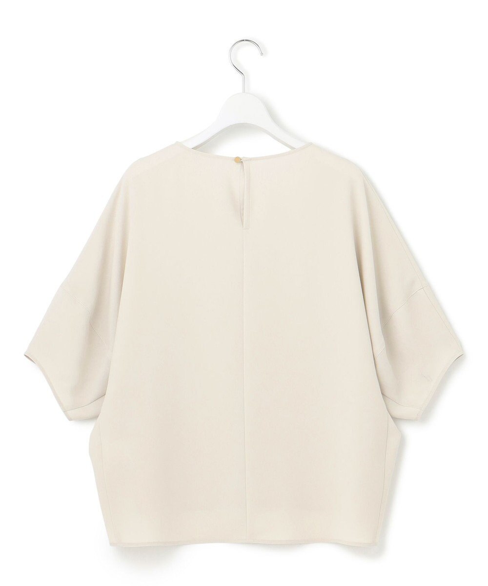 23区 L 【吸水速乾/UVカット/接触冷感】ストレッチジョーゼット ランタンスリーブ カットソー 