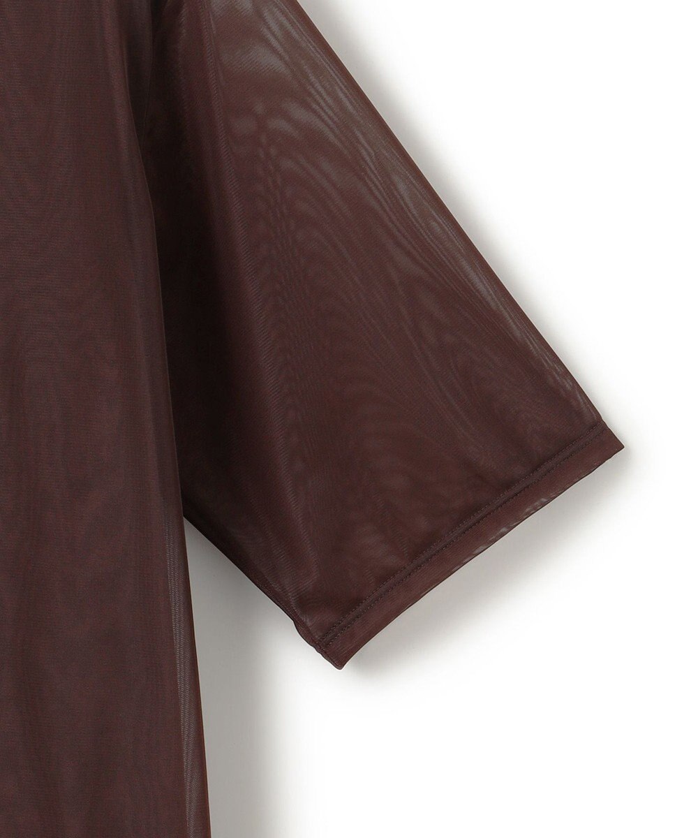 ICB L 【接触冷感・洗える】 チュールコンビ カットソー 