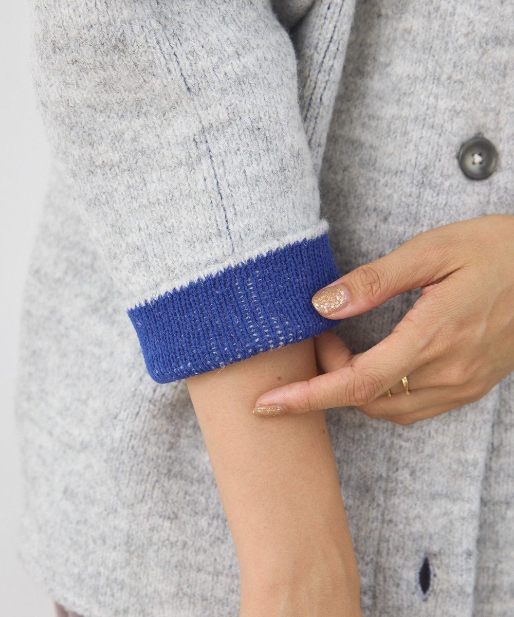 AMERICAN HOLIC ＶネックＷフェイスニットカーディガン 