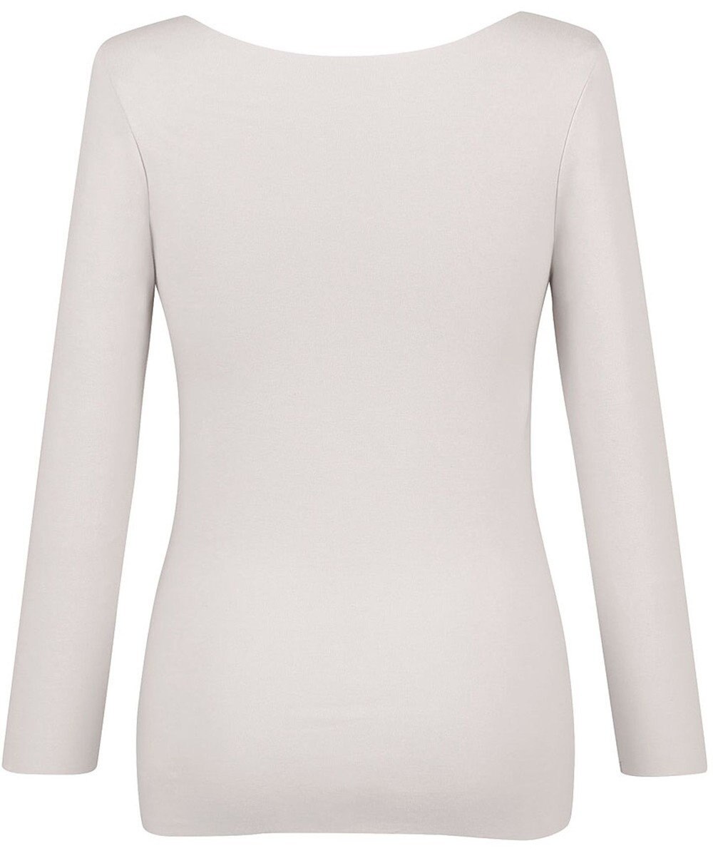 Wing あったかインナー 綿100％(肌側) アウターにひびきにくい ムレにくい 【綿の贅沢ここちフラット】 8分袖 長袖 秋 冬 EL4871 ウイング／ワコール 