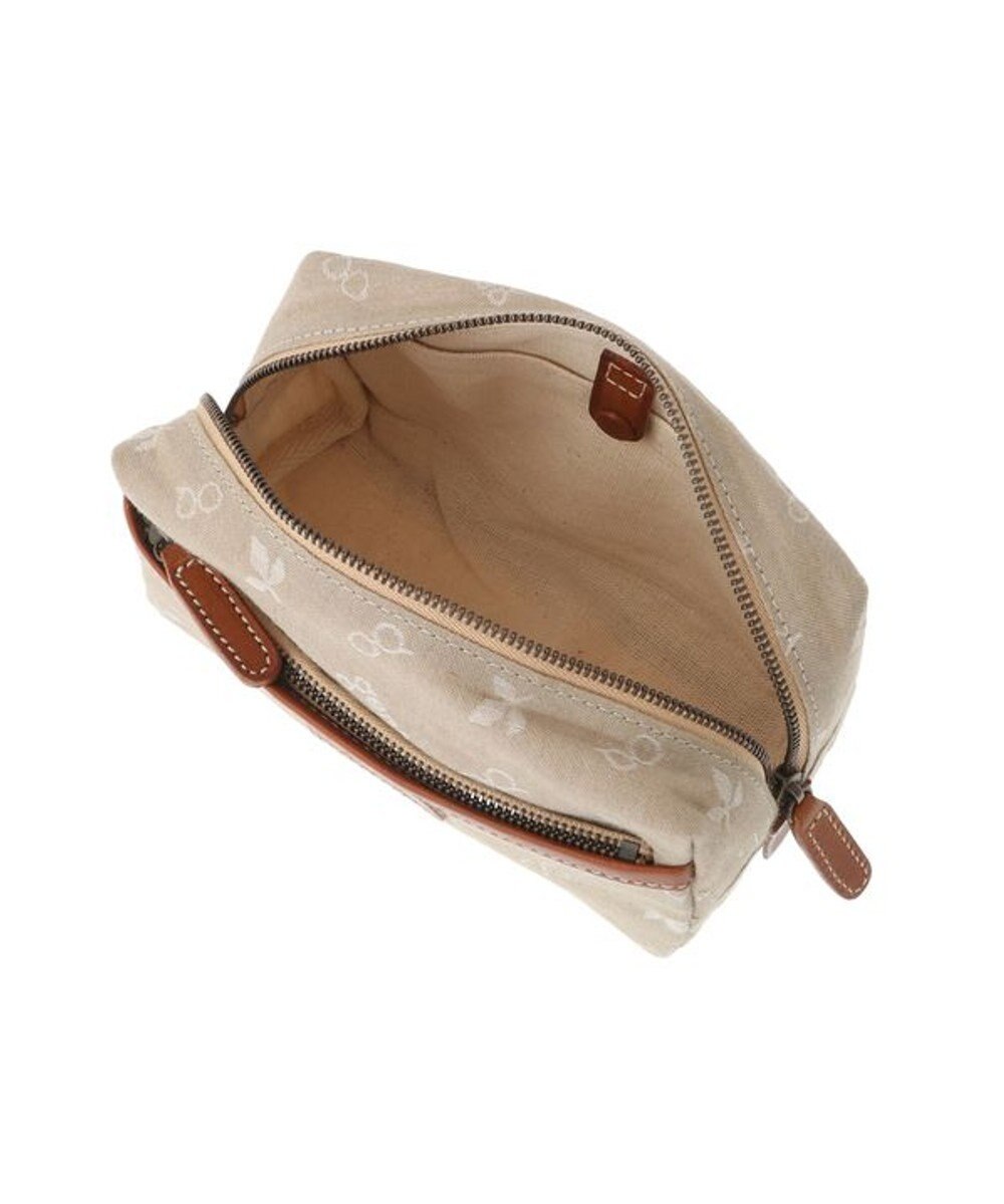 genten クロスパンチングインナースペース ポーチ 