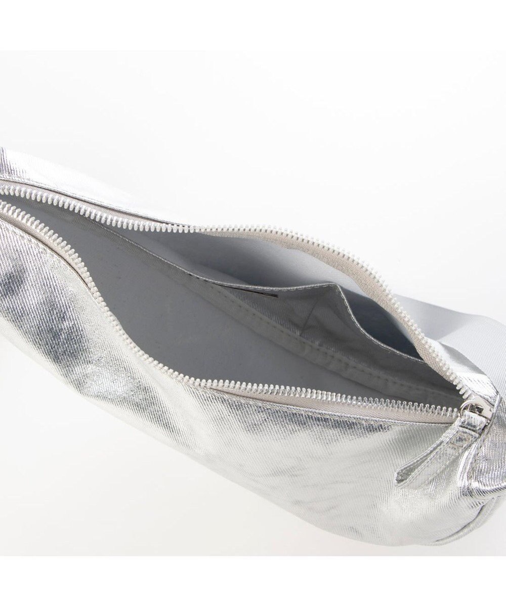 UNBILLION カシュカシュ cachecache / アシンメトリーメタリックショルダーバッグ 