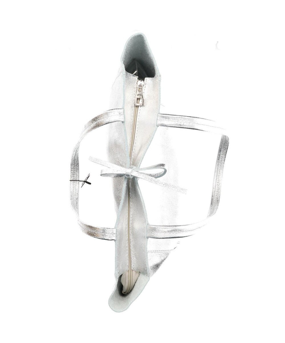 INTER-CHAUSSURES 【ANDREA CARDONE ITALI】メタリックレザートートバッグ 