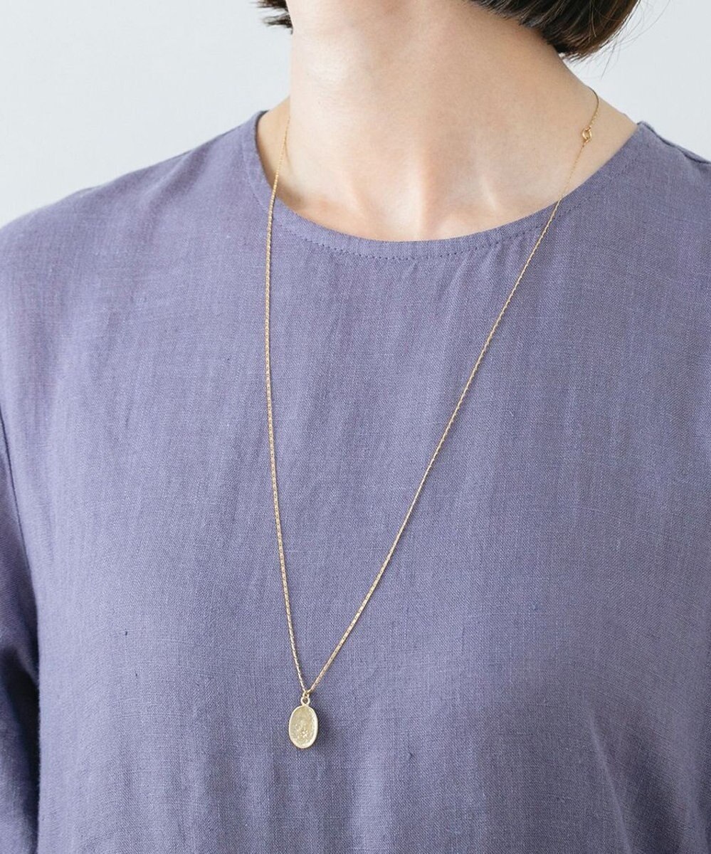 Pisceans オーバルメダイユネックレス 