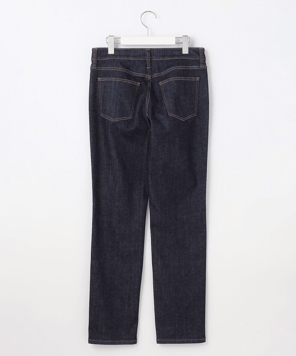 自由区 【洗える】365デニムスリムストレート パンツ 