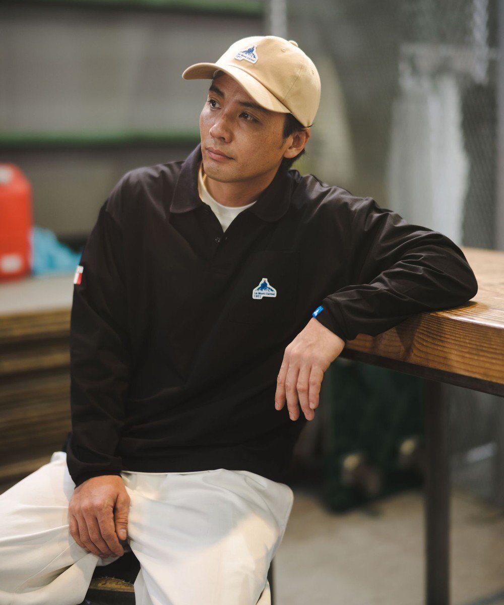 SHARE PARK MENS 【UVケア・吸水速乾・ストレッチ・軽量 】エンブレムポロTシャツ（L・XLサイズ） 