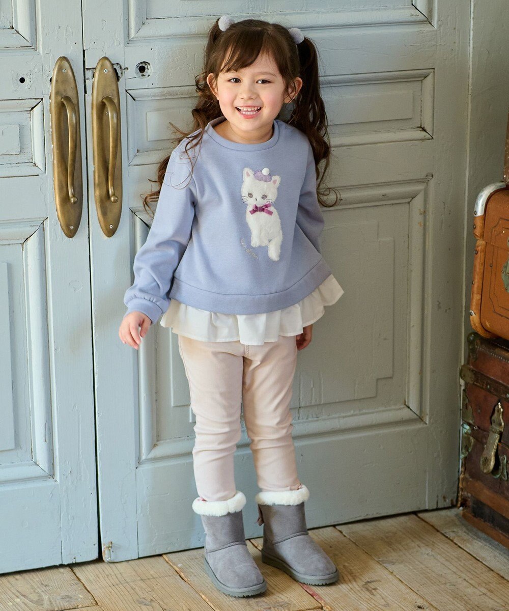 ANY KIDS 7days裏起毛ガーリーパンツ 