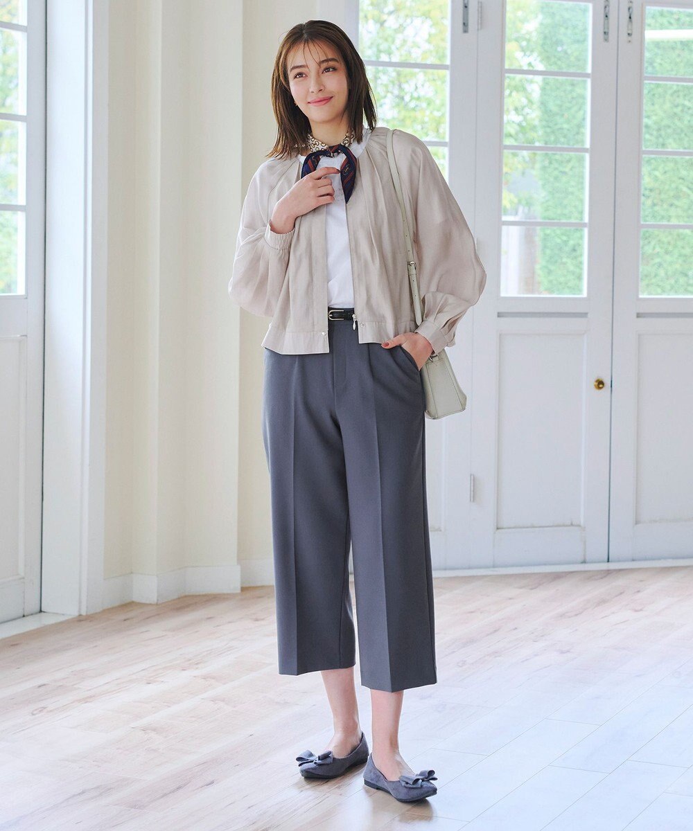 Tiaclasse 【新色追加・洗える】シアーブルゾン 