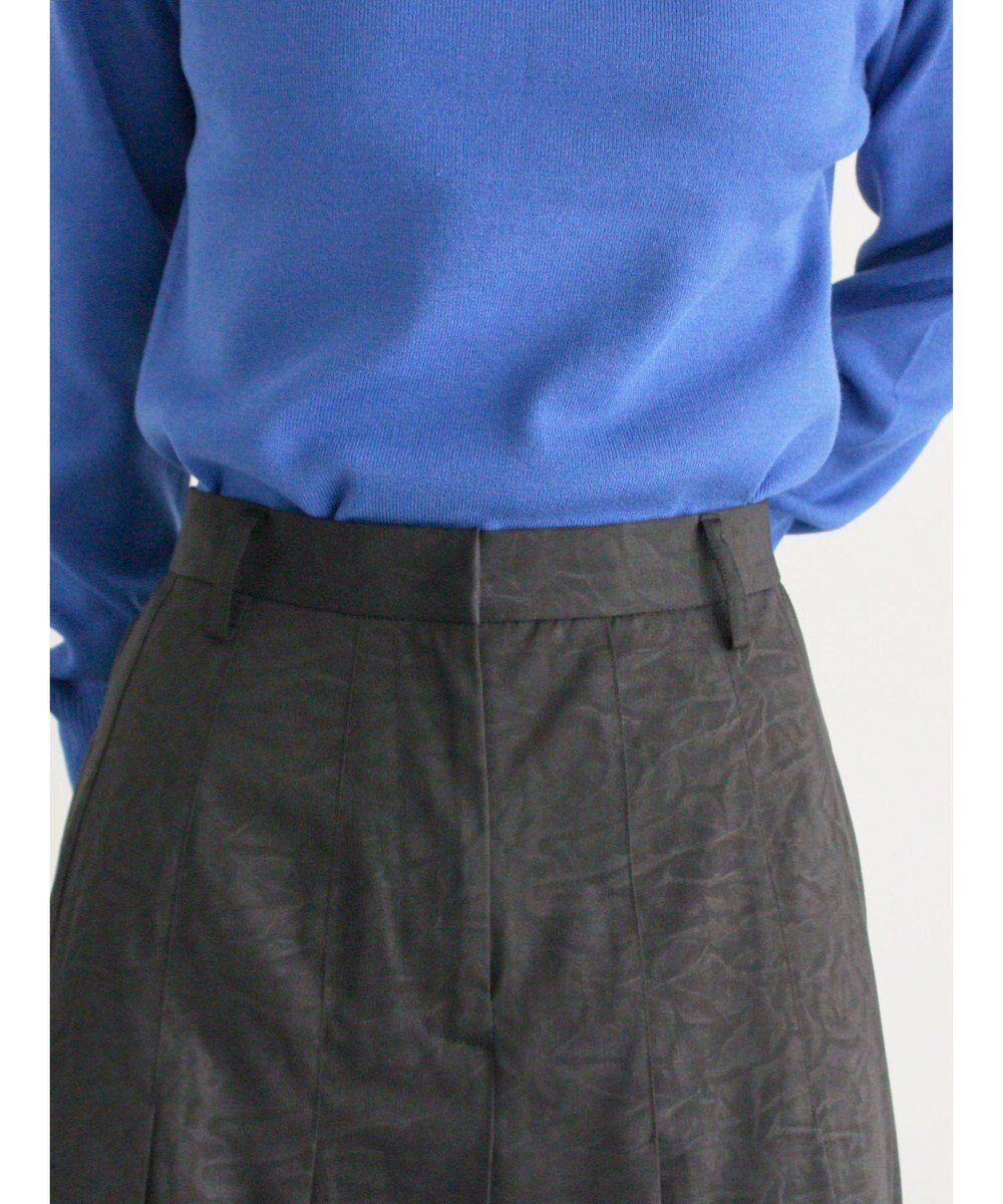 Te chichi チェックアソートロングプリーツスカート 