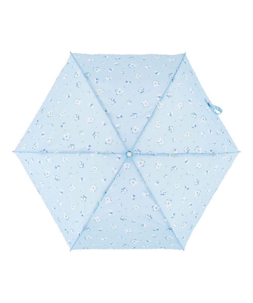 MOONBAT estaa 【耐風】折りたたみ傘 フォーリングフラワー UV 