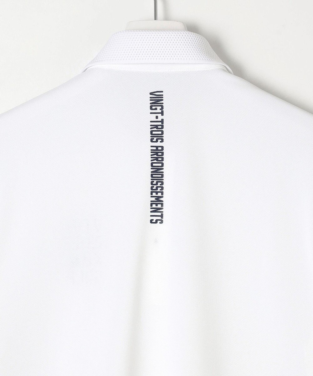 23区GOLF 【MEN】【吸水速乾/UVケア】エイトロックカノコ 半袖ポロシャツ 