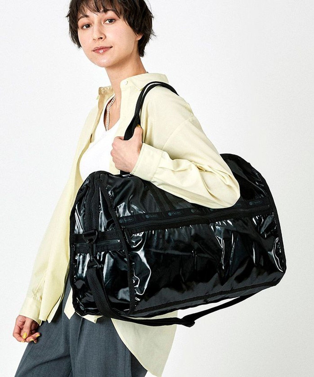 DELUXE LG WEEKENDER/ブラックシャイン / LeSportsac | ファッション