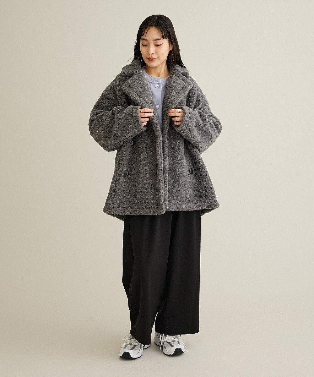 CRAFT STANDARD BOUTIQUE ダブルボアミディコート 