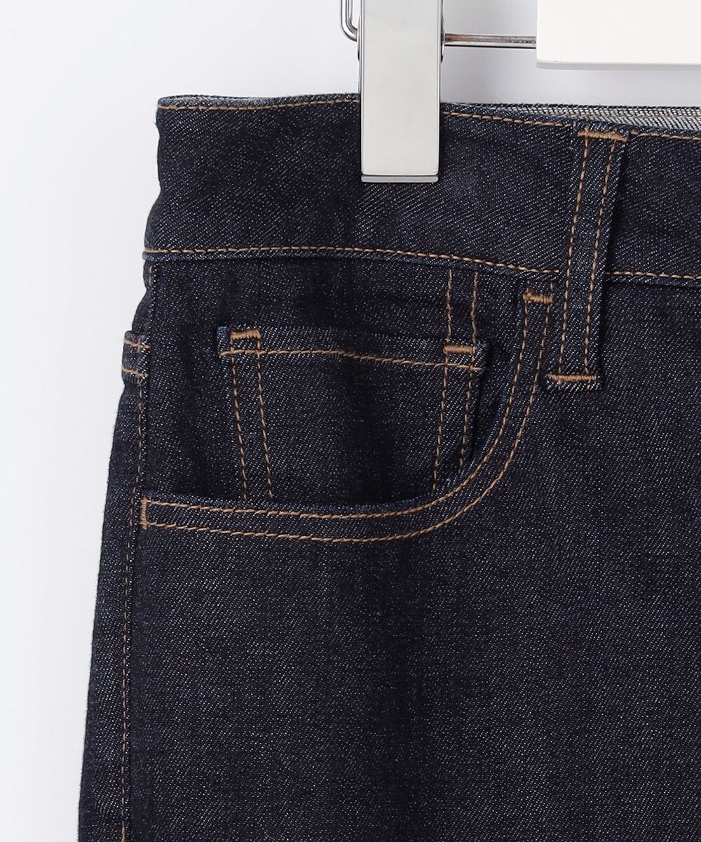 自由区 【洗える】365デニムスリムストレート パンツ 