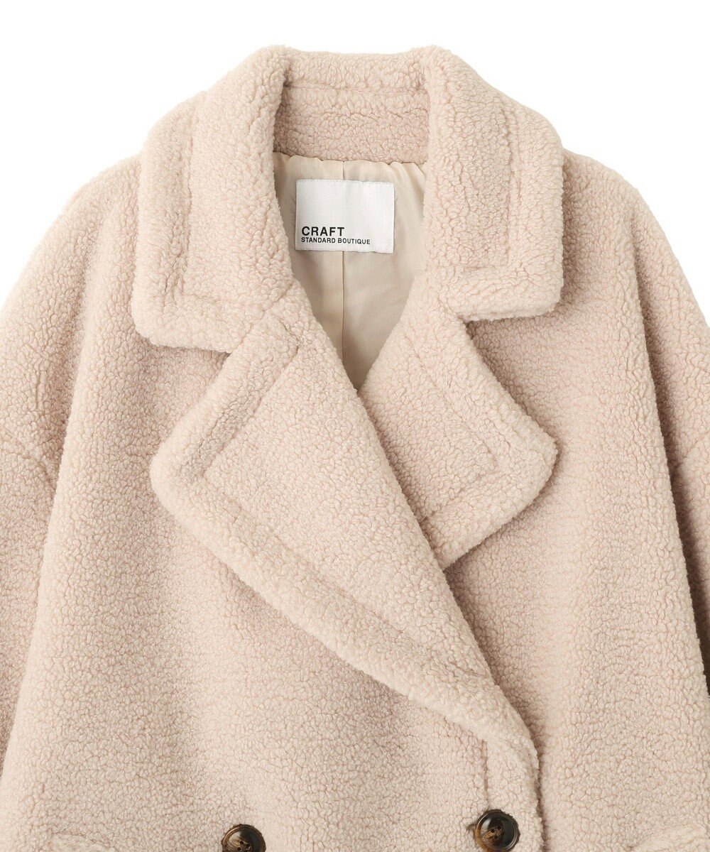 CRAFT STANDARD BOUTIQUE ダブルボアミディコート 