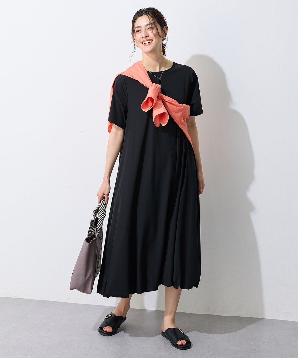 ANY L バルーンシルエットワンピース 